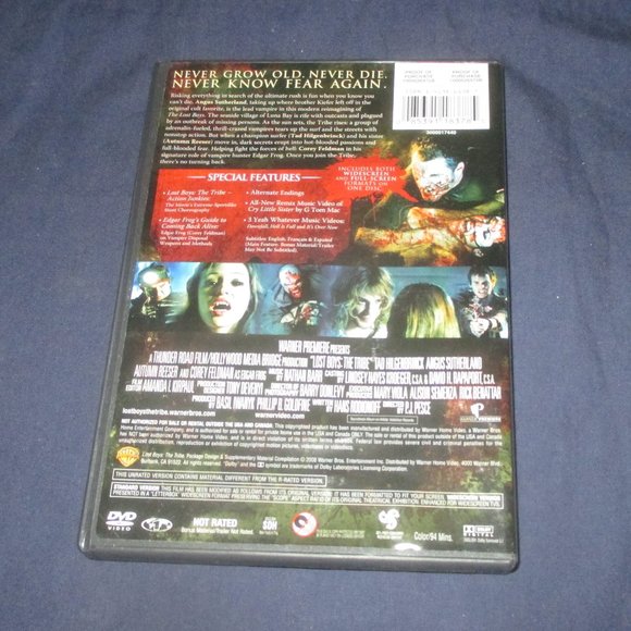 Lost Boys - The Tribe (DVD, 2008, Uncut Edition) with Lenticular Slipcover - Picture 5 of 5